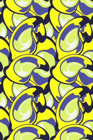 抽象印花华亿平台图片