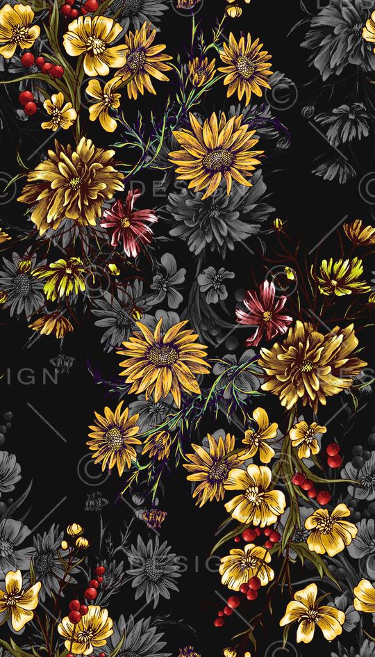 花朵印花华亿平台图片