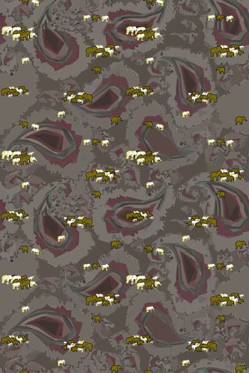 动物印花华亿平台图片