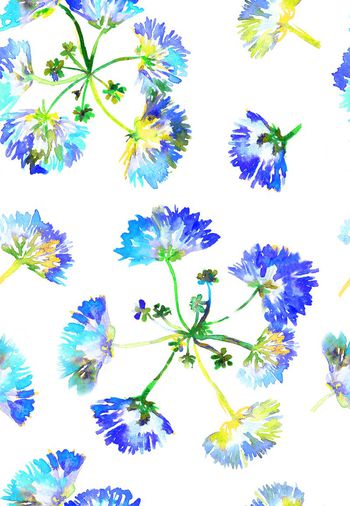 552401-满版水彩花卉印花设计