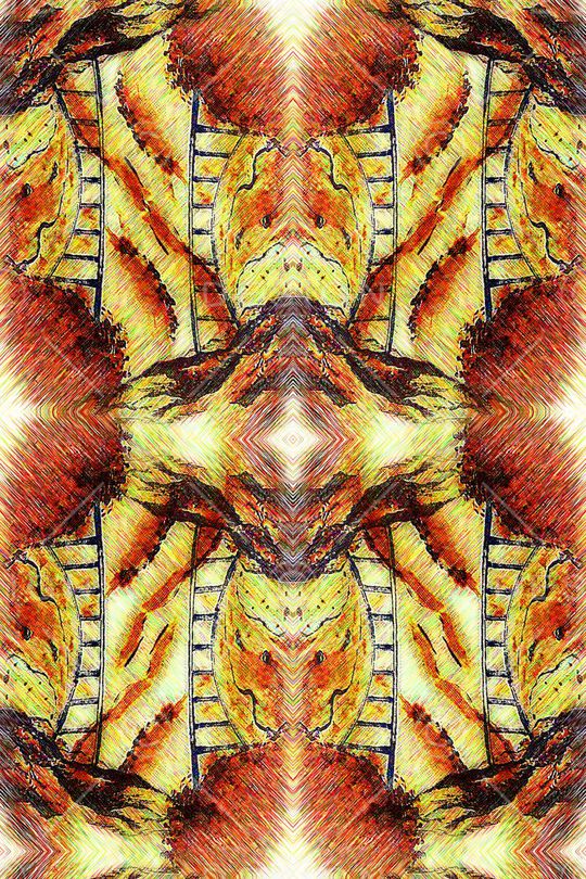 抽象印花华亿平台图片