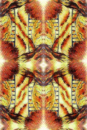 抽象印花华亿平台图片