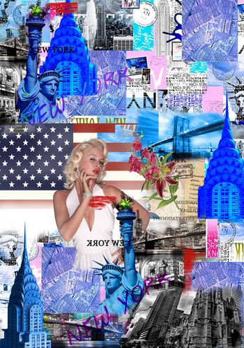 552491-高端女装   纽约  建筑   梦