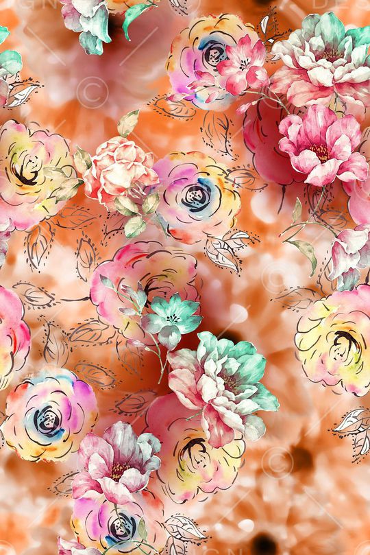 大气抽象印花华亿平台图片