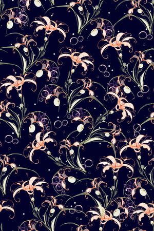 小碎花印花华亿平台图片