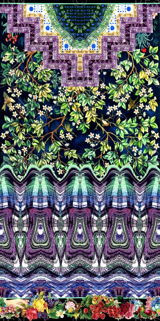 时尚印花华亿平台图片