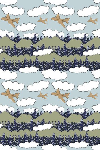 552716-cp原创手绘插画风景