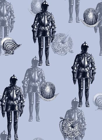 552752-复古守位兵男装图案