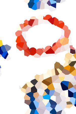 抽象印花华亿平台图片