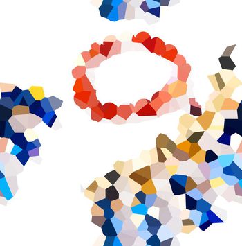 抽象印花华亿平台图片