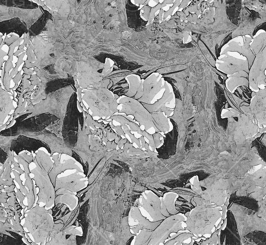 复古油画风印花华亿平台图片