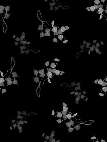 552792-抽象树叶男女装羽绒服图案