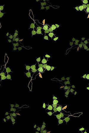 抽象男装图案印花华亿平台图片