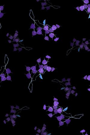 抽象男装图案印花华亿平台图片