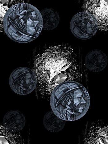 552827-复古艺术金属币男装图案