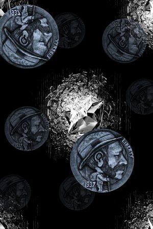 复古男装图案印花华亿平台图片