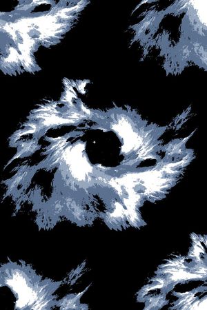 抽象男装图案印花华亿平台图片