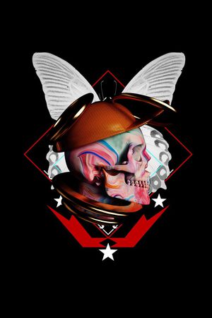 潮流时尚印花华亿平台图片