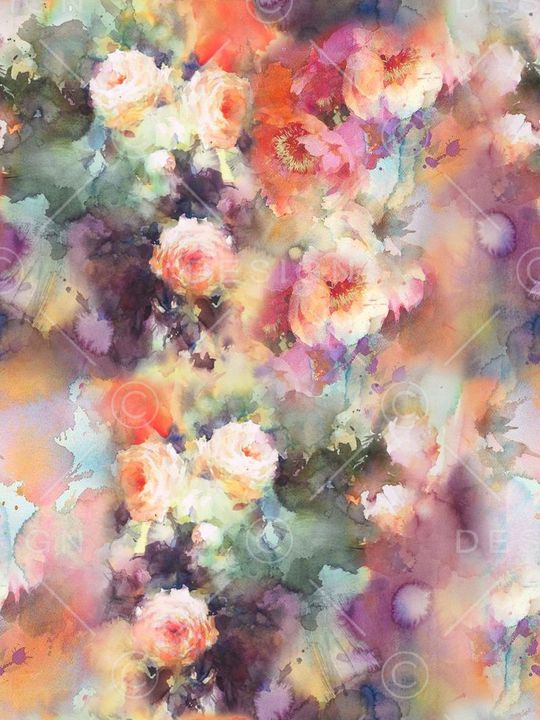 水彩印花华亿平台图片