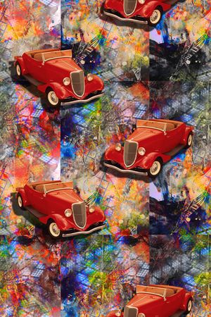 创意服装面料印花华亿平台图片