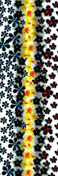 小花朵印花华亿平台图片