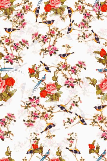 553018-中国风 工笔花鸟图