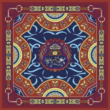 中国风印花华亿平台图片