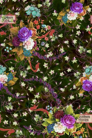 小碎花印花华亿平台图片