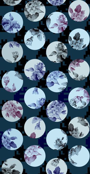 方块印花华亿平台图片