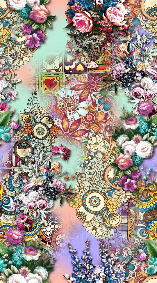 几何印花华亿平台图片