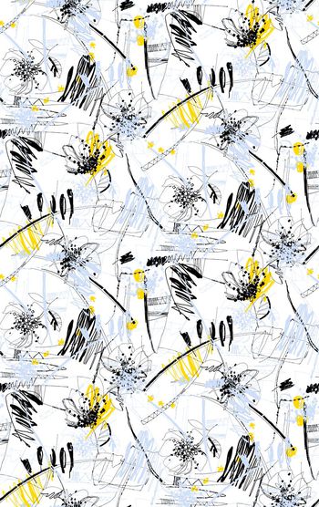 553138-手绘笔触 抽象花纹