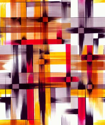 抽象花纹印花华亿平台图片