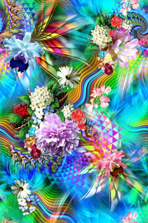 时尚印花华亿平台图片