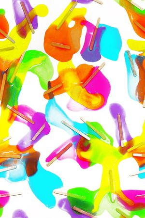 抽象印花华亿平台图片