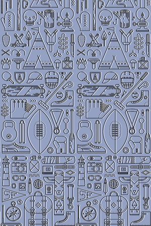 抽象男装图案印花华亿平台图片