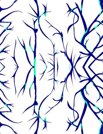 553267-时尚100%原创几何枝条