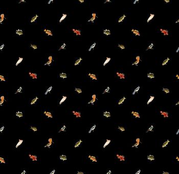 553292-时尚男装超小动物印花