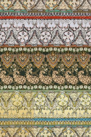 复古名族风印花华亿平台图片