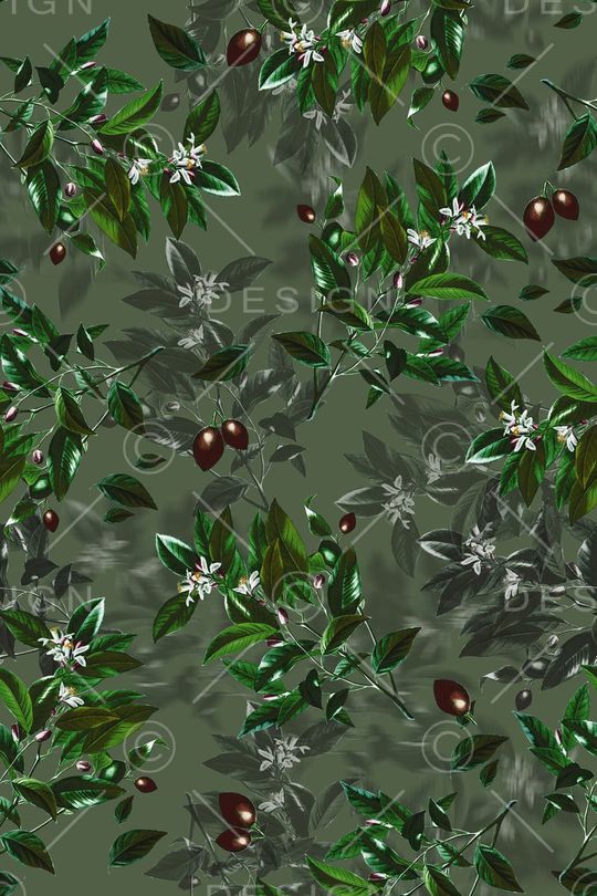 复古田园风印花华亿平台图片