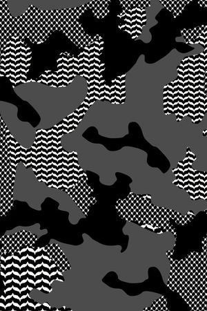 抽象印花华亿平台图片