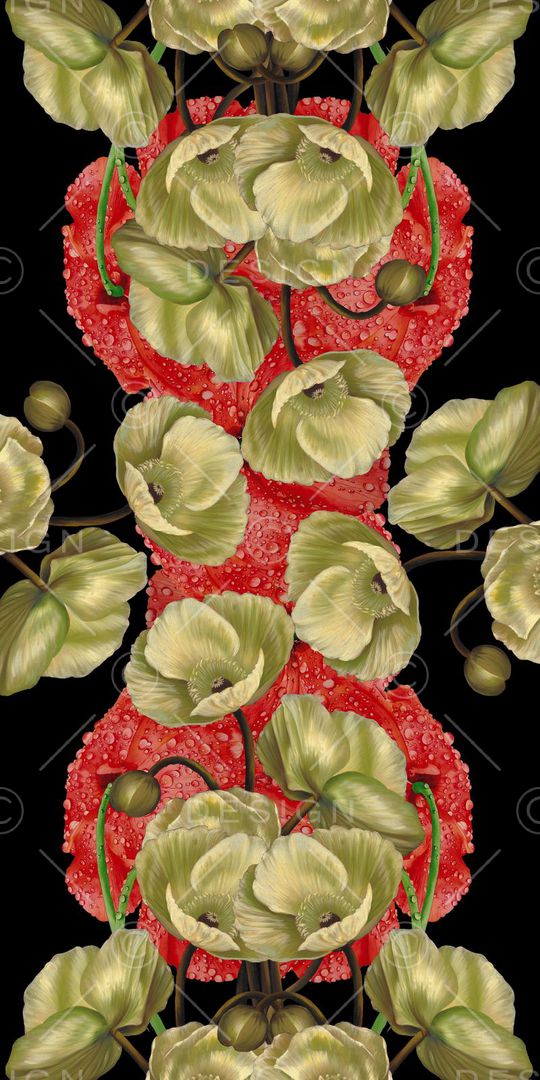 创意华亿平台图案印花华亿平台图片