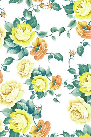 牡丹花印花华亿平台图片