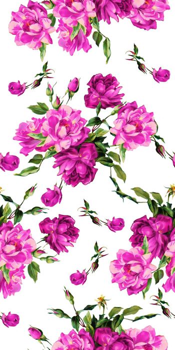 553457-时尚 水彩 花卉 玫瑰花 女装 数