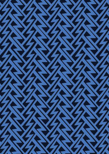 553501-几何树状印花