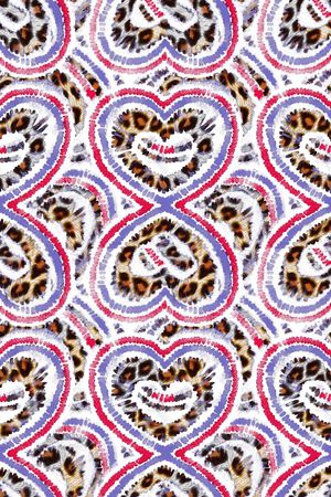 青春活力印花华亿平台图片