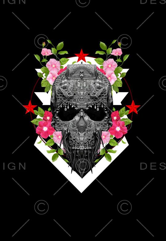 潮流时尚印花华亿平台图片