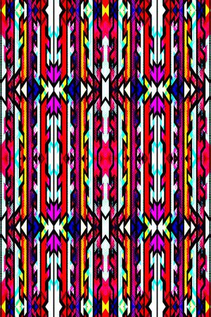 彩色条纹印花华亿平台图片