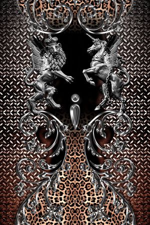 时尚印花华亿平台图片