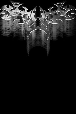 抽象男装图案印花华亿平台图片