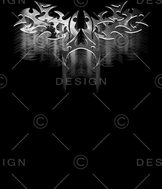 抽象男装图案印花华亿平台图片